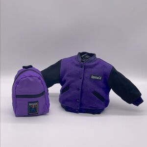 AMERICAN GIRL DOLL LETTERMAN JACKET & BACKPACK